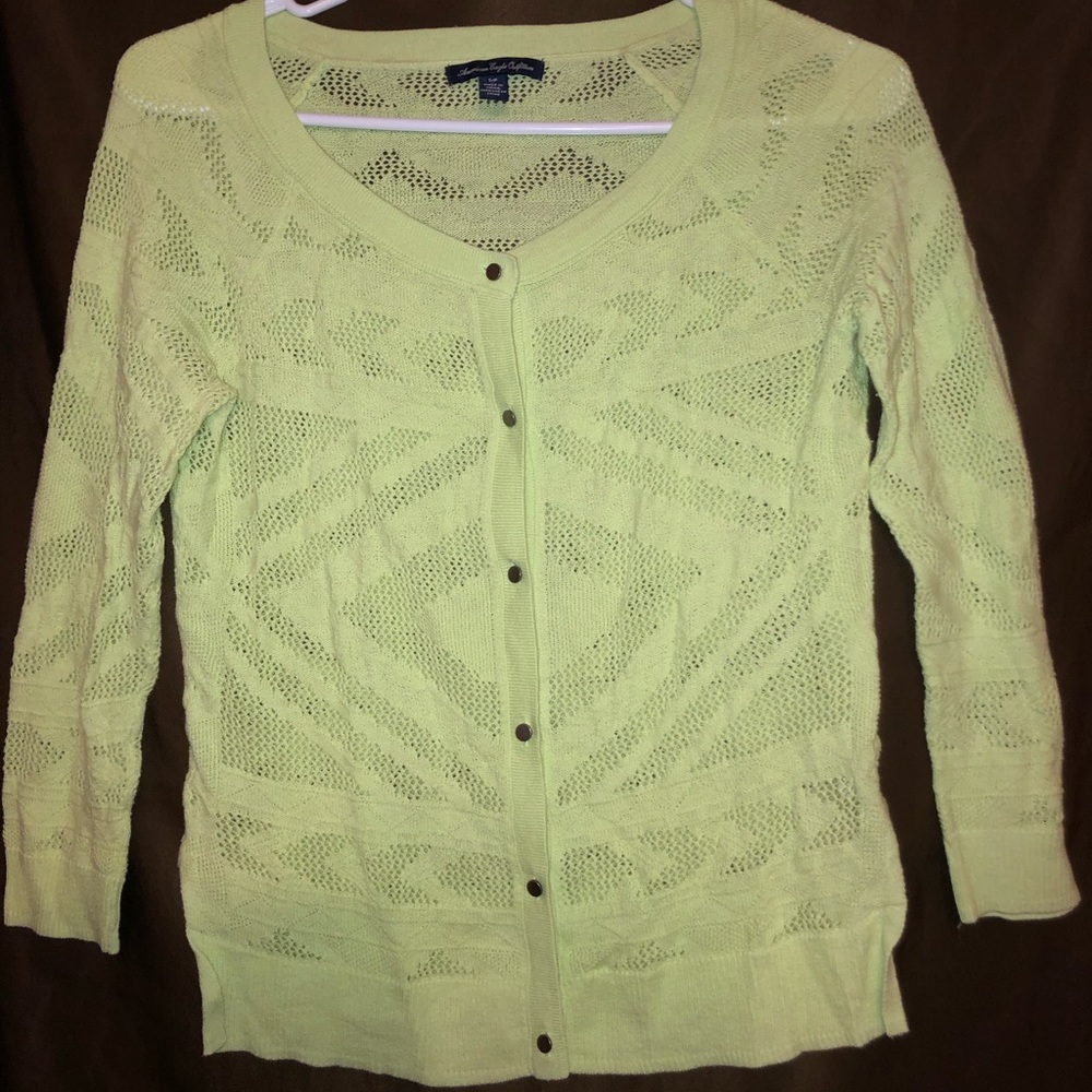 American Eagle women’s button up blouse.